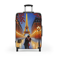 A Kiss in Paris Travel Suitcase