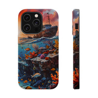 Vibrant Coral Reef Dive Magnetic Tough Phone Cases