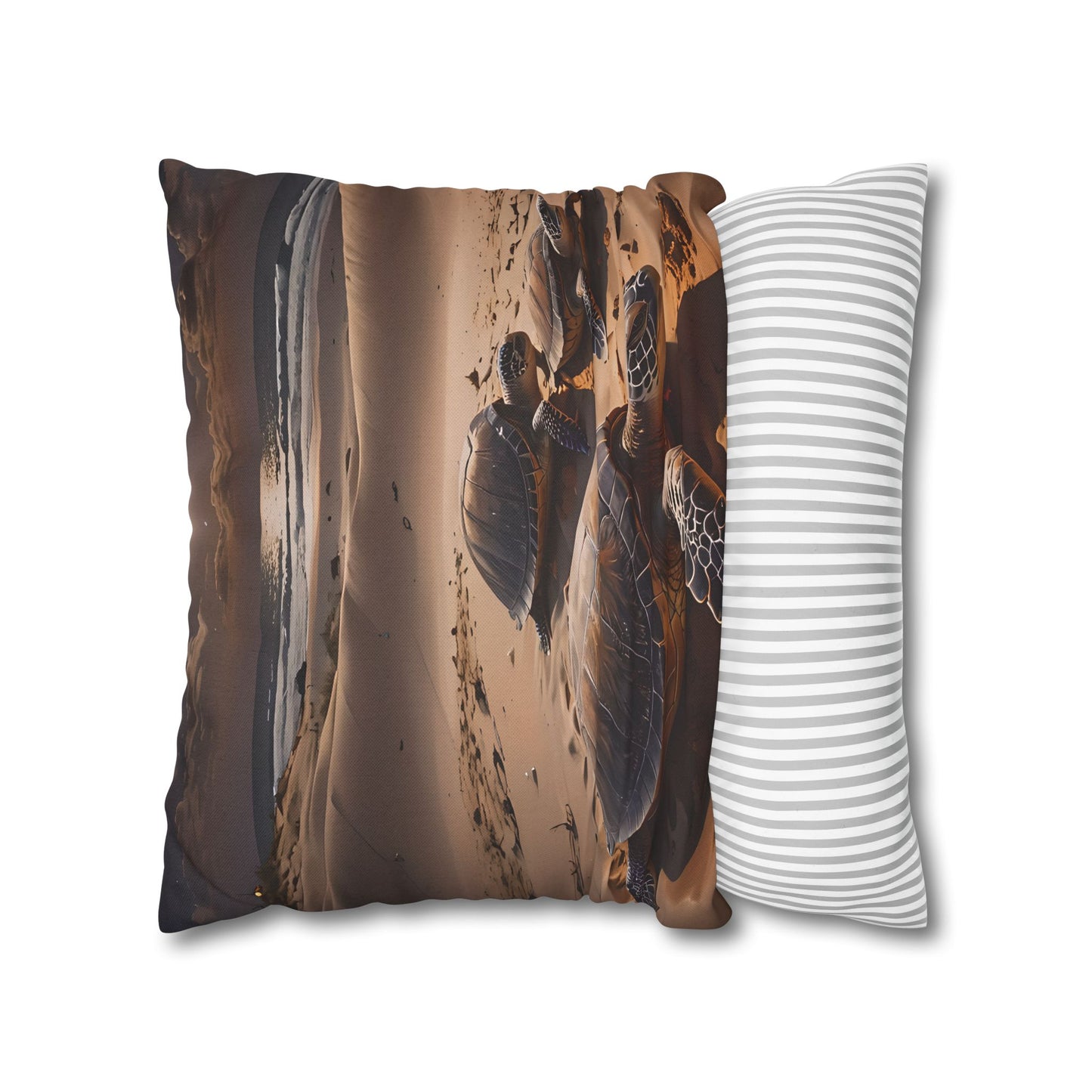 Sea Turtle on the Beach Pillowcase