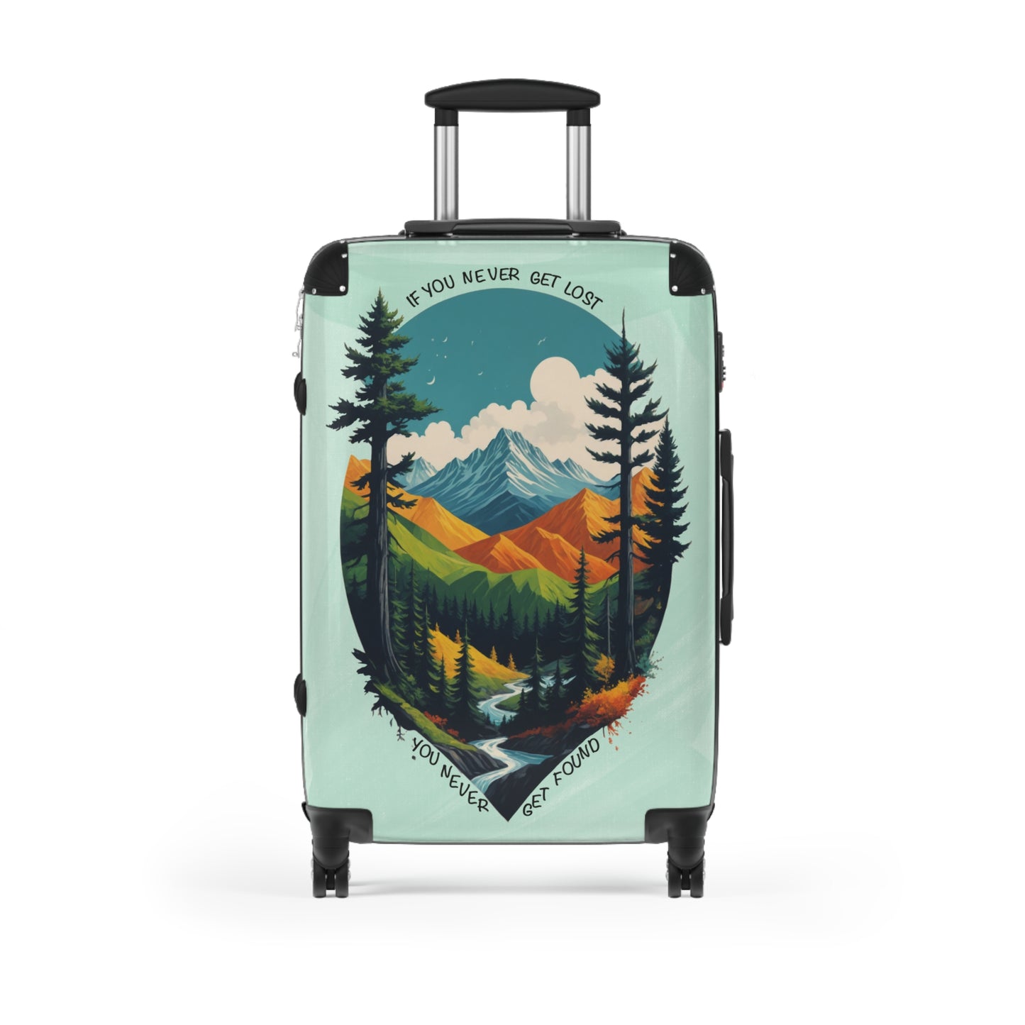 Mountain Adventure Cabin Suitcase