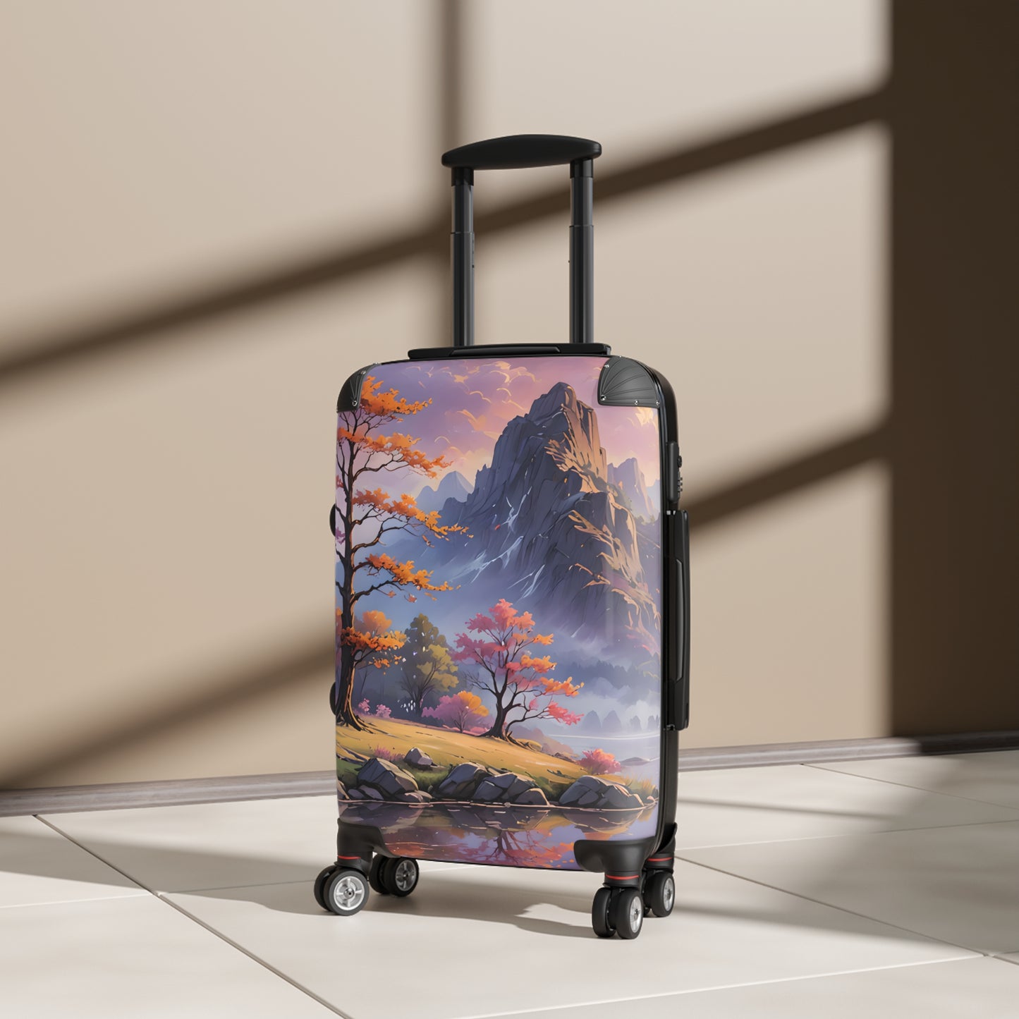 Mountain Adventure Travel Suitcase