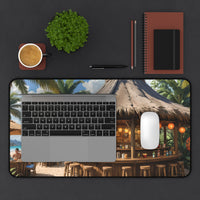 Tropical Tiki Bar Desk Mat