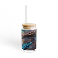 Bioluminescent Ocean Night Sipper Glass
