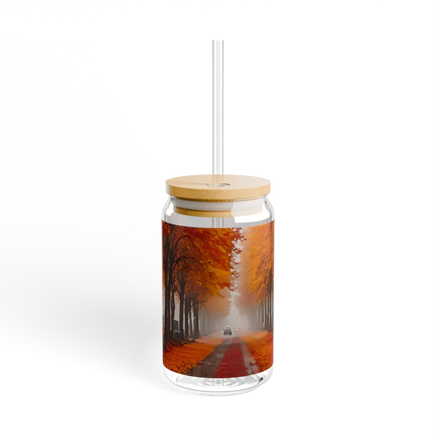 Autumn Trail Sipper Glass