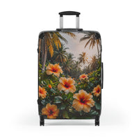 Yellow Hibiscus Cabin Suitcase