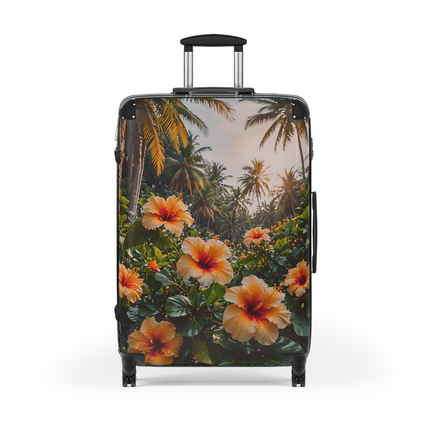 Yellow Hibiscus Cabin Suitcase