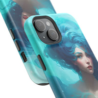 Mystical Mermaid Art Magnetic Tough Phone Case
