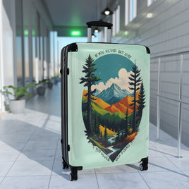 Mountain Adventure Cabin Suitcase