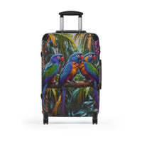Blue Parrot Cabin Suitcase