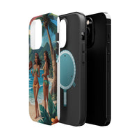 Tropical Beach Fun Magnetic Tough Case