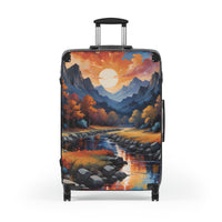 Scenic Mountain Adventure Travel Suitcase