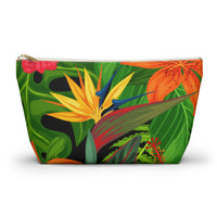 Bird of Paradise & Plumeria Accessory Pouch