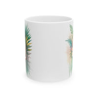 Tropical Bride Floral Ceramic Mug
