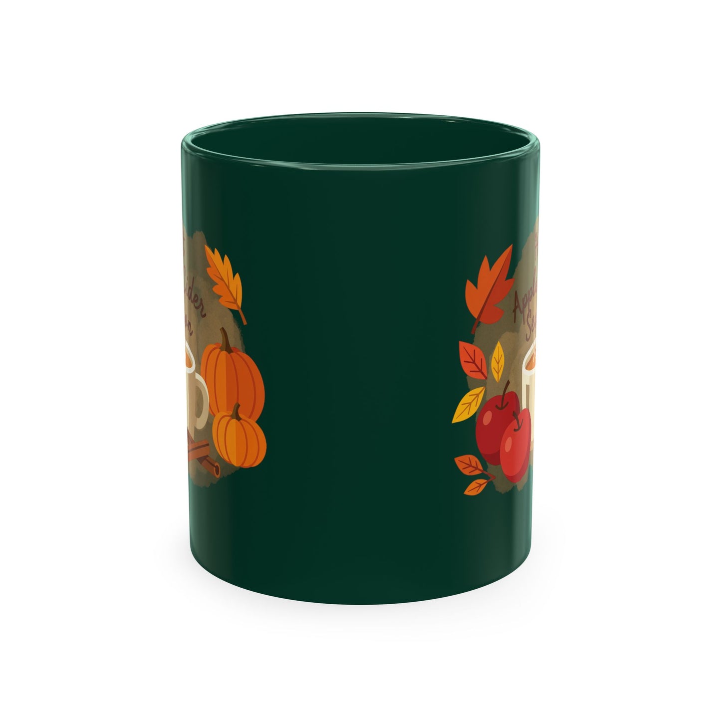 Hot Apple Cider Season Ceramic Mug