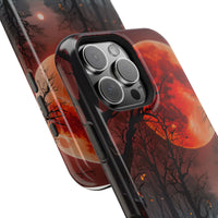 Red Moon Forest Magnetic Phone Case