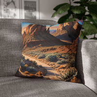 Wild West Desert Canyon Pillow Cover