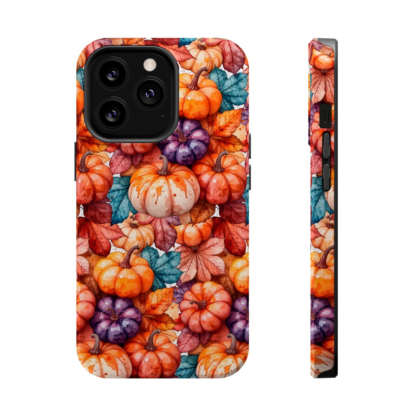 Autumn Pumpkins Magnetic Phone Case