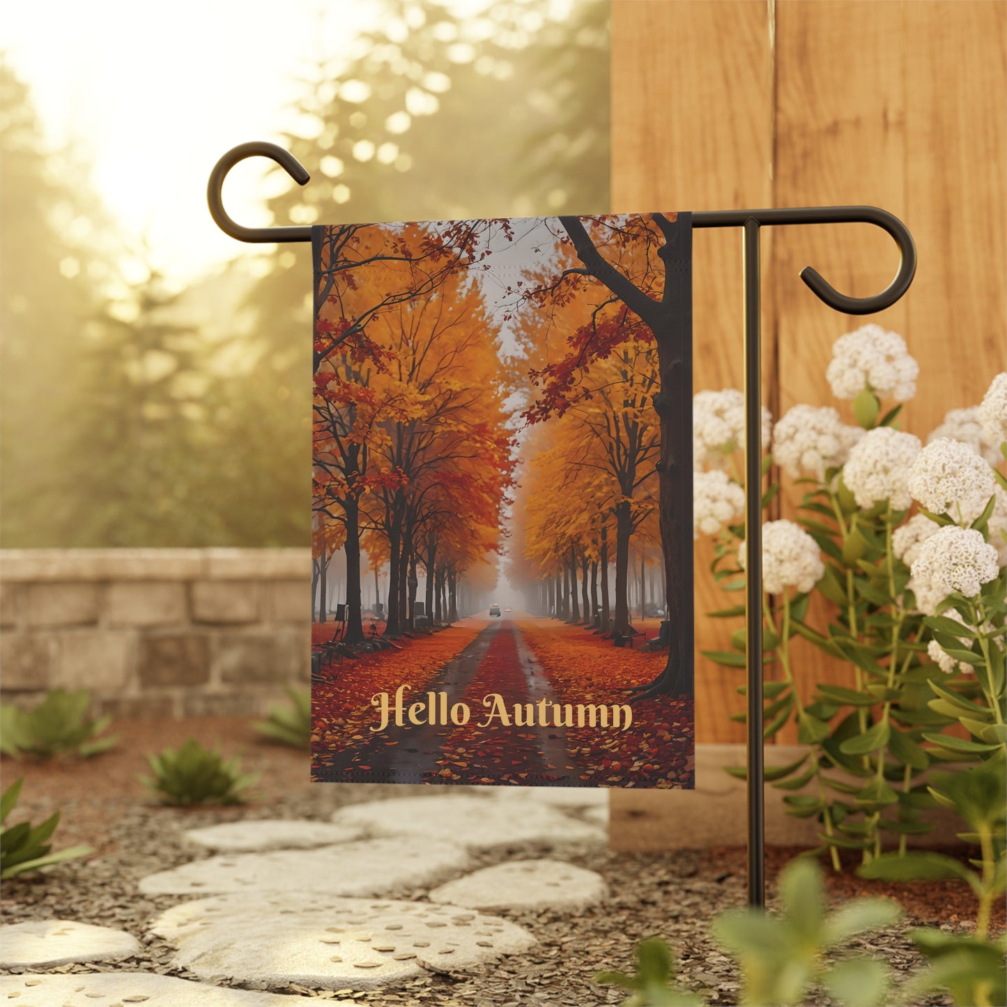 Autumn Trail Garden Flag