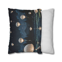 Dreamy Night Enchanted Lantern Pillow Cover