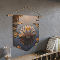 Sunrise Lotus Bloom on Serene Water