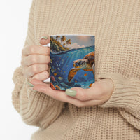 Sea Turtle Ocean Ceramic Mug