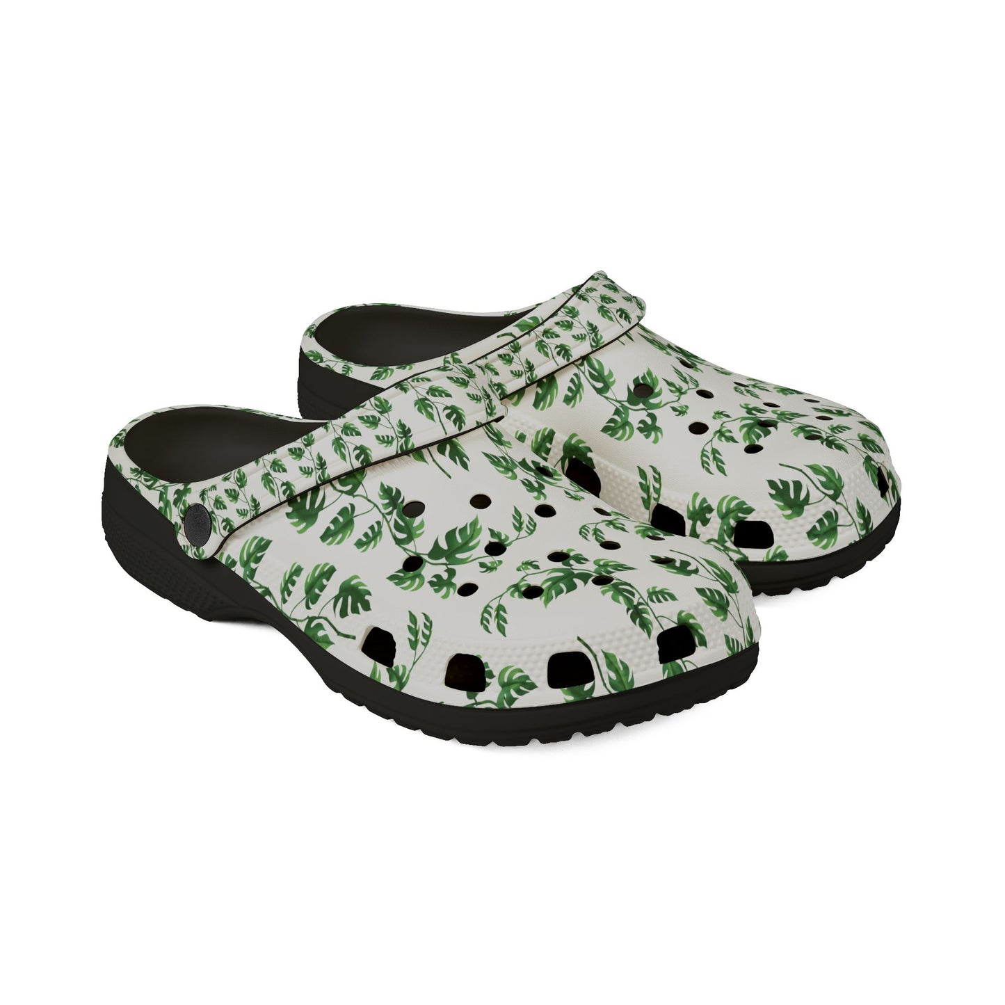 Leafy Green Garden Clogs