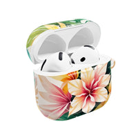 Hibiscus & Monstera AirPods Case