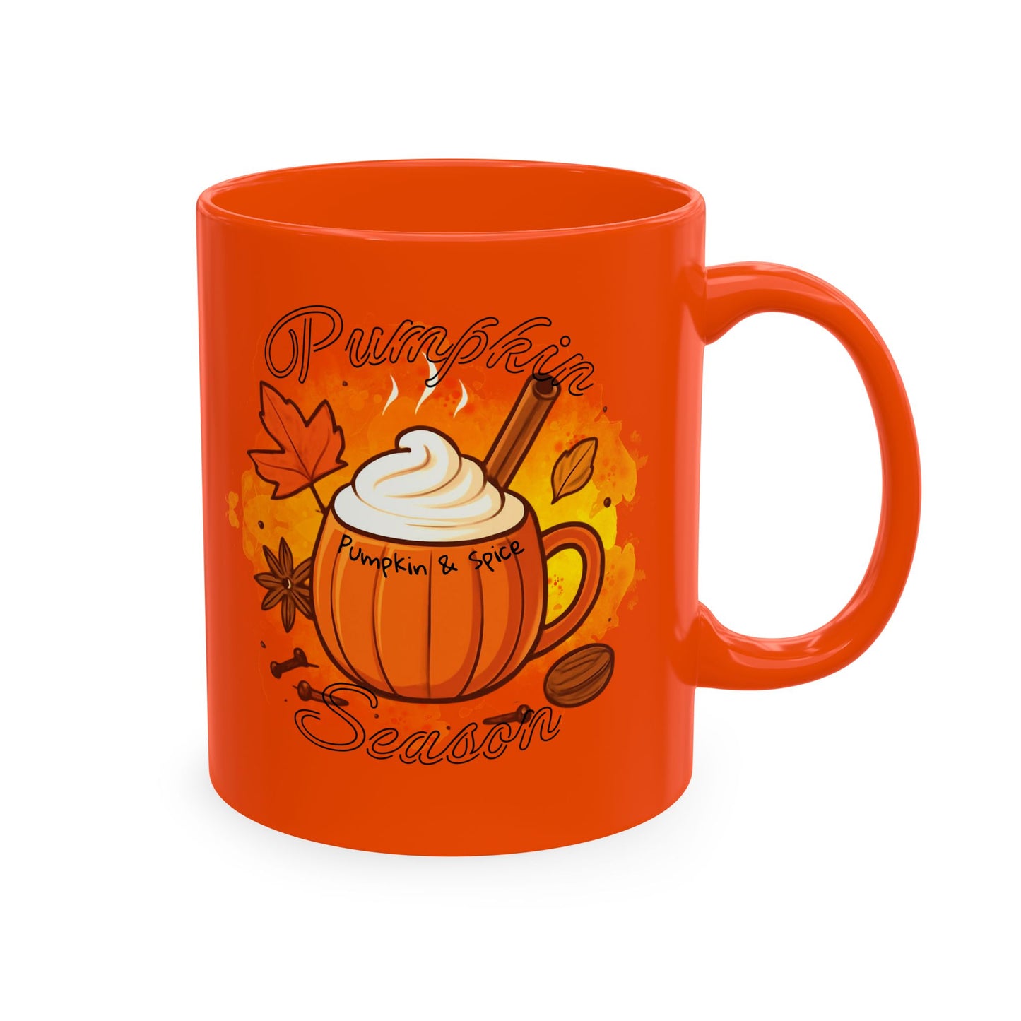 Pumpkin Spice Season Ceramic Mug