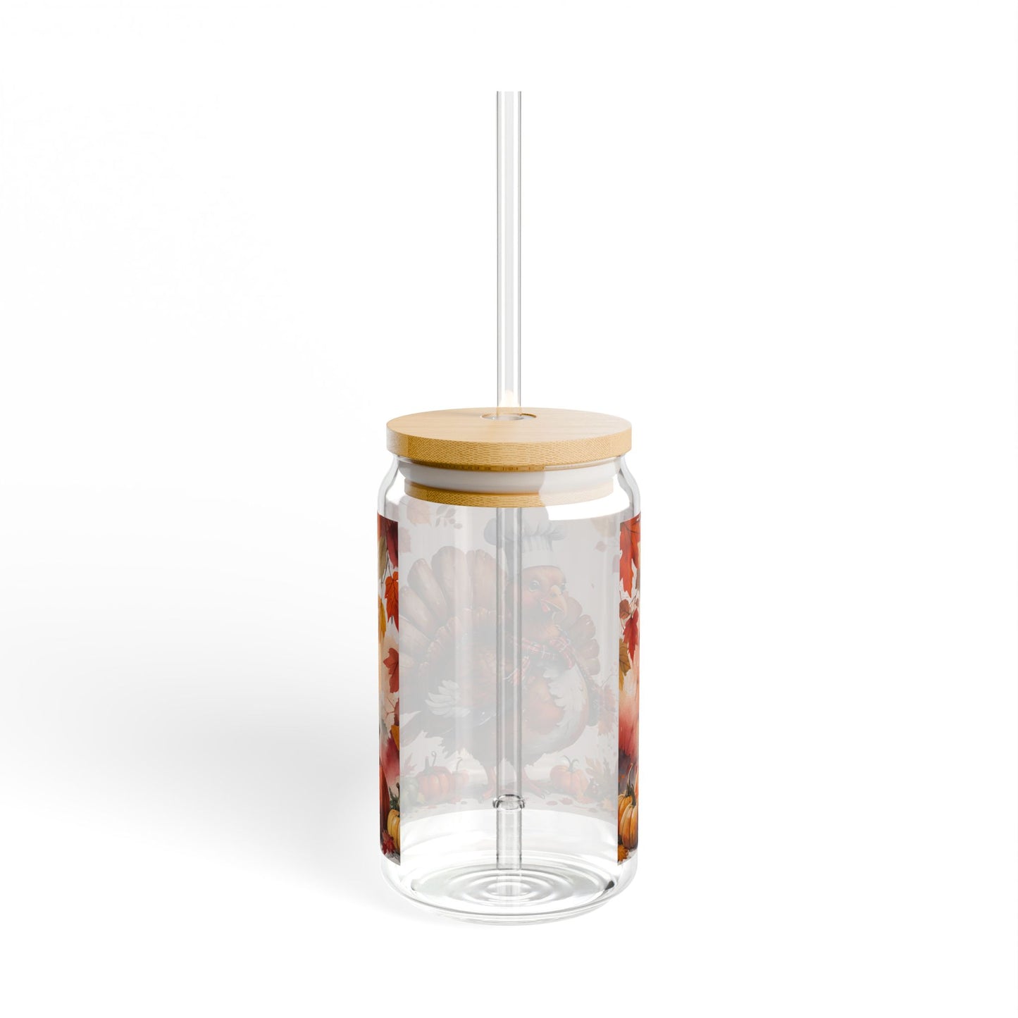 Thanksgiving Turkey Sipper Glass