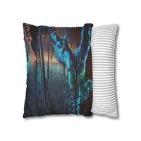 Bioluminescent Waves Decorative Pillowcase