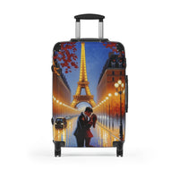 A Kiss in Paris Travel Suitcase