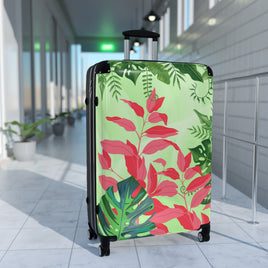 Tropical Greenery Travel Suitcase