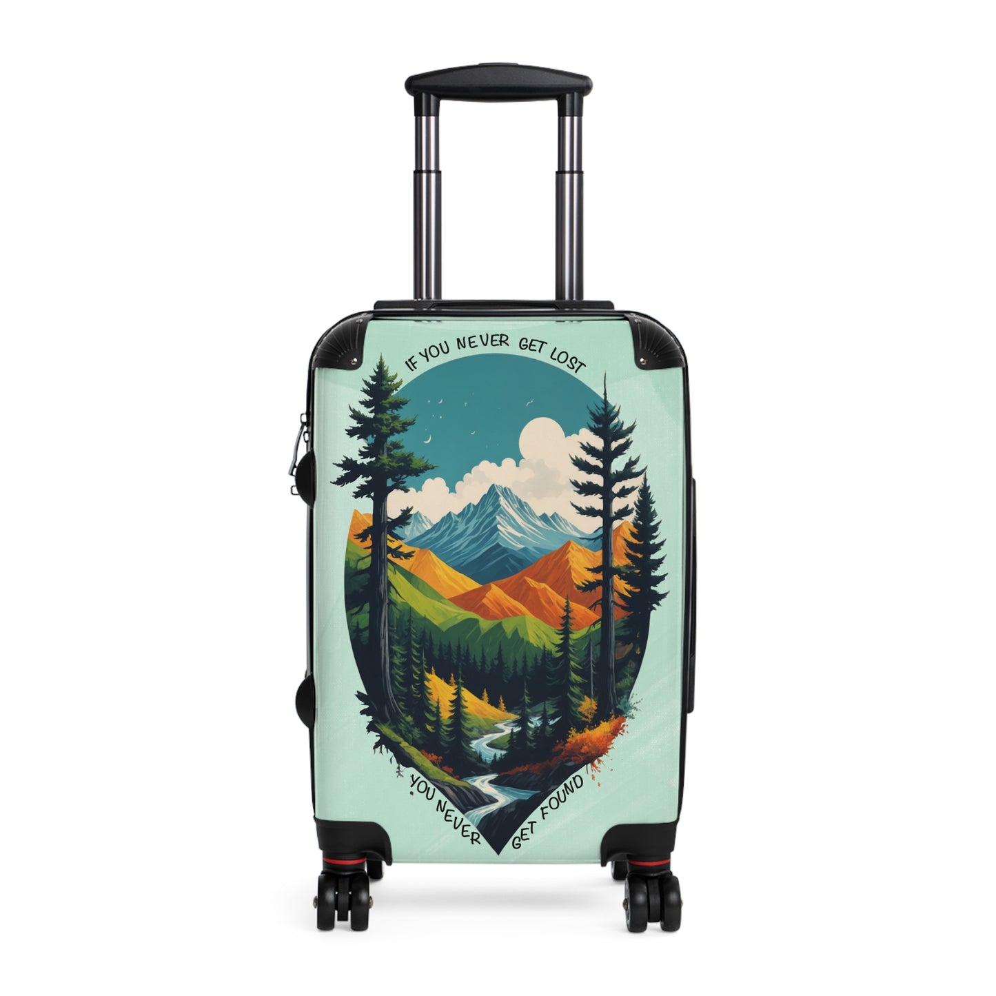 Mountain Adventure Cabin Suitcase
