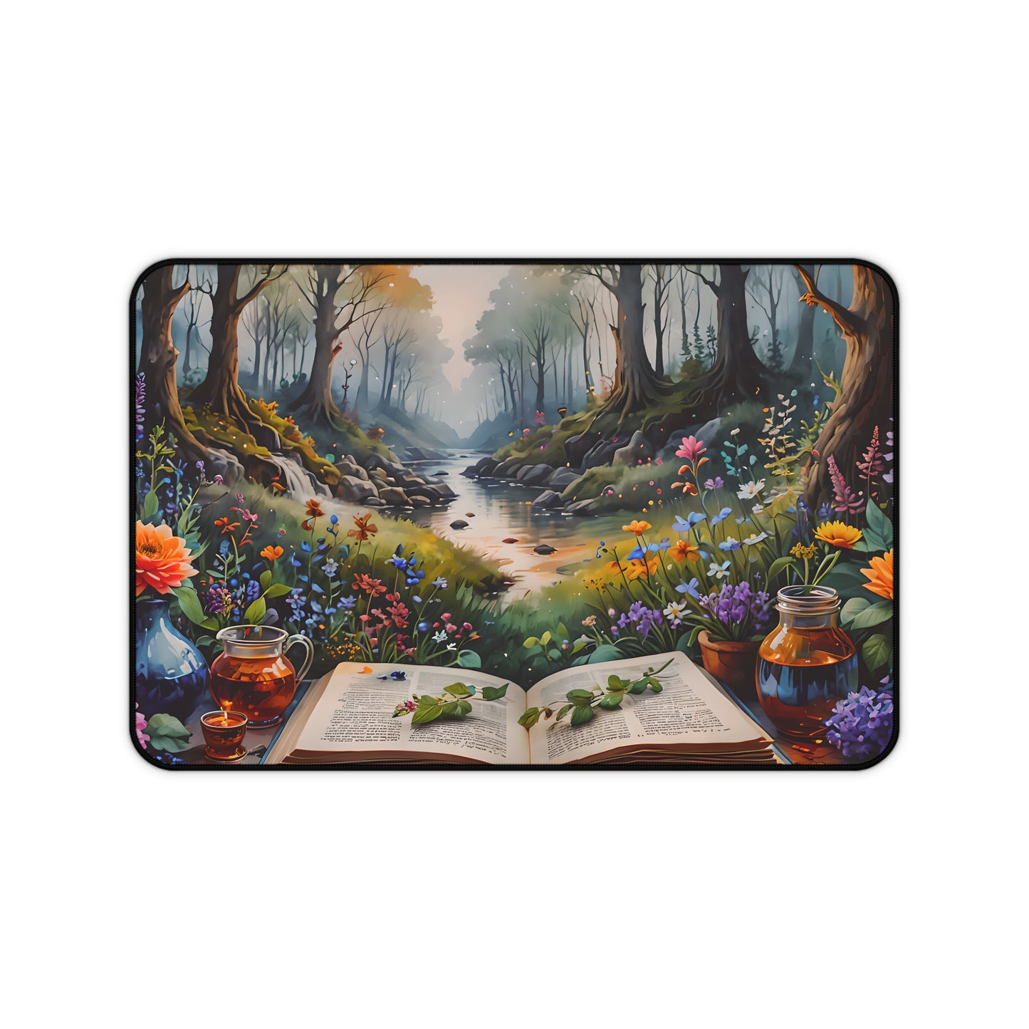 Peaceful Reading Desk Mat