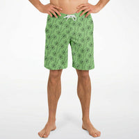 Men's Tropical Palm Tree Board Shorts