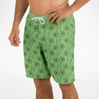 Men's Tropical Palm Tree Board Shorts