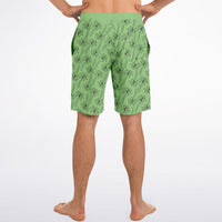 Men's Tropical Palm Tree Board Shorts