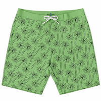 Men's Tropical Palm Tree Board Shorts
