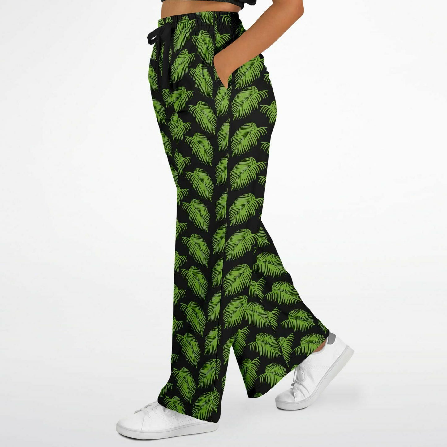 Women's Tropical Leaves Fashion Joggers