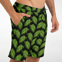 Men's Tropical Leaves Board Shorts