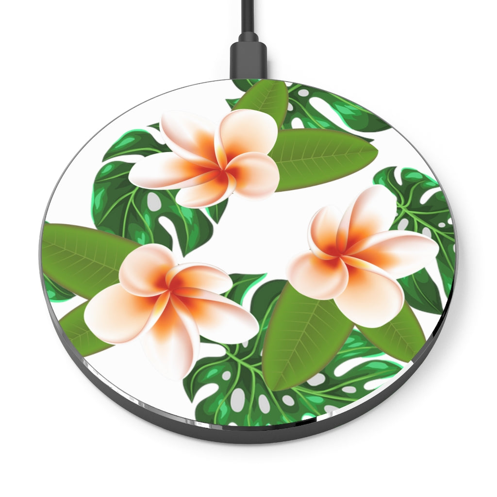 Plumeria Flower Wireless Charger