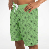 Men's Tropical Palm Tree Board Shorts