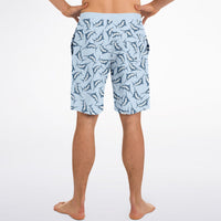Men's Blue Marlin Trunks