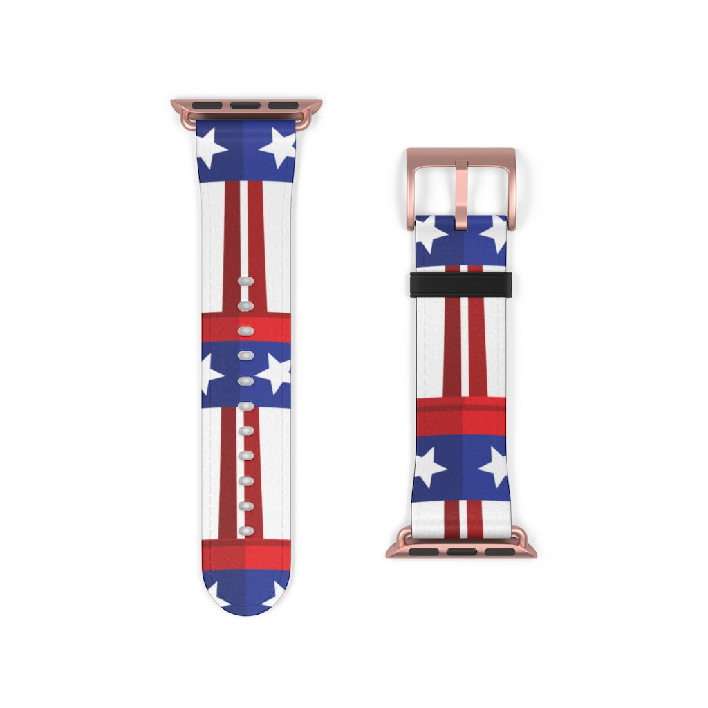 Stars & Stripes Watch Band