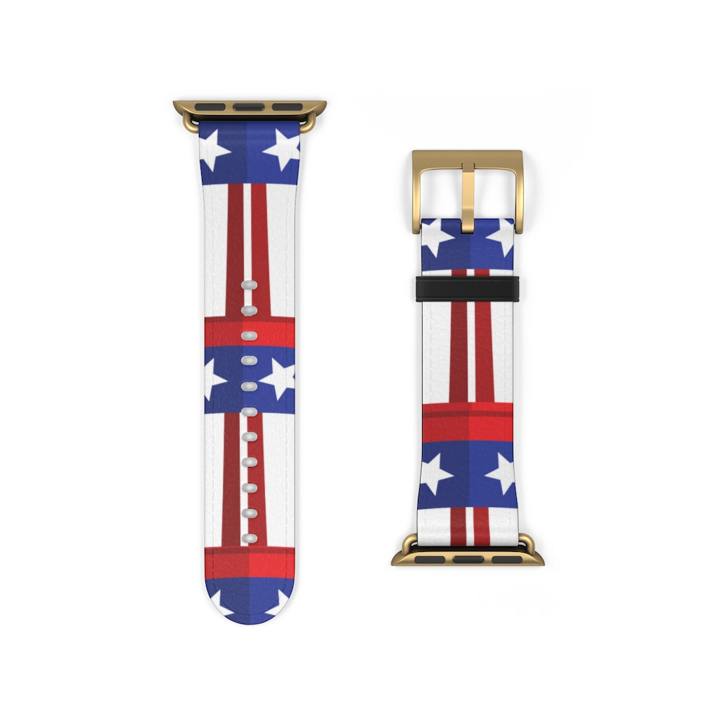 Stars & Stripes Watch Band