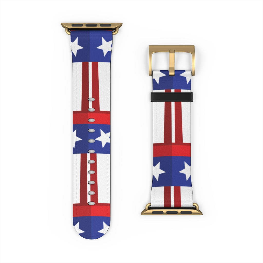 Stars & Stripes Watch Band