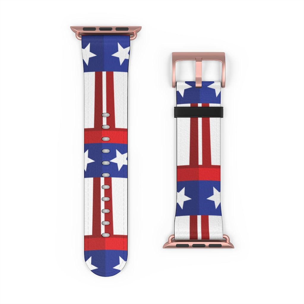 Stars & Stripes Watch Band