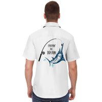 Men's Blue Marlin Shirt