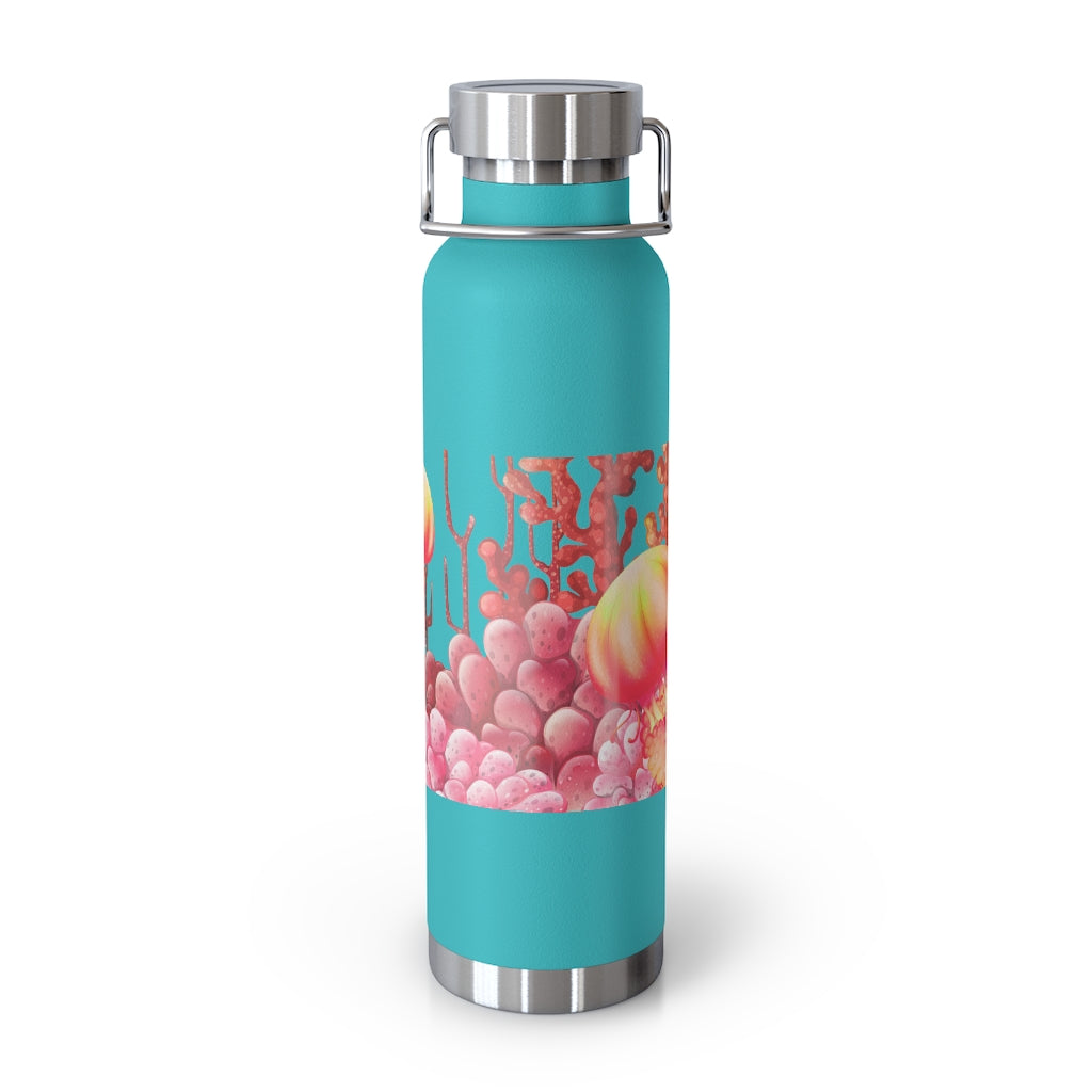 Red Sea Jellyfish 22oz Vacuum Insulated Bottle