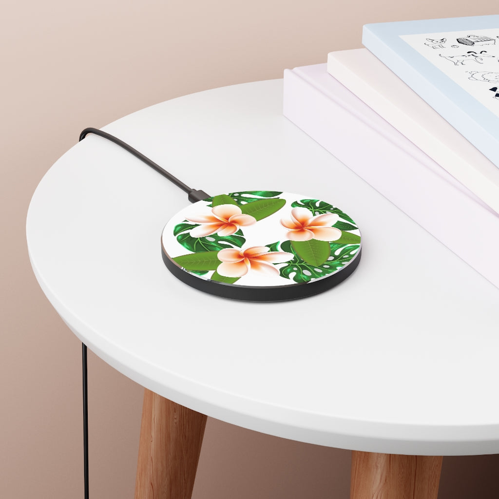 Plumeria Flower Wireless Charger